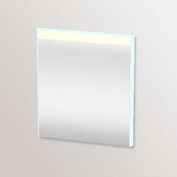 Зеркало Duravit Brioso, 62х70х4,5 см с LED/ЛЕД-подсветкой, прямоугольное, подвесное/настенное, цвет рамы: светло-голубой, сенсорный выключатель, диммер, для ванной