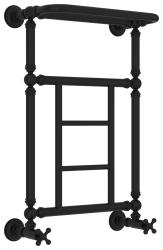 Полотенцесушитель Сунержа "Ренессанс 1452" 660х400 водяной, цвет матовый чёрный