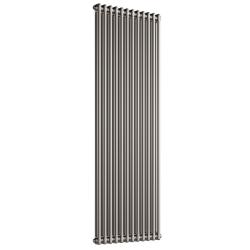 Радиатор Royal Thermo Insignia VC2180 стальной 2 трубчатый, 6 секций, нижнее подключение, для отопления квартиры, дома, водяные, мощность 1212 Вт, настенный, цвет Technoline