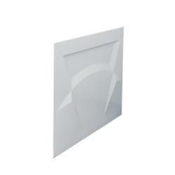 Панель торцевая РАДОМИР к ванне Николь 168х70 с креплением, 70х60 см, акриловая, белая, (экран для ванны) прямоугольная, боковая панель, правая