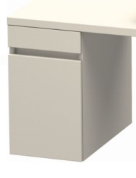 Тумба/шкафчик для консоли/столешницы Duravit DuraStyle под раковину 40х47,8х51,2 см, подвесная, ДСП, цвет: серо-коричневый, 1 выдвижной ящик, прямоугольная