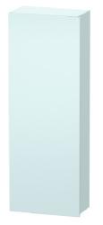 Пенал Duravit DuraStyle, 40x24x180 см, подвесной, (левый), с дверцей, с полкой, со стеклянными полками, цвет: светло-голубой, в ванную комнату
