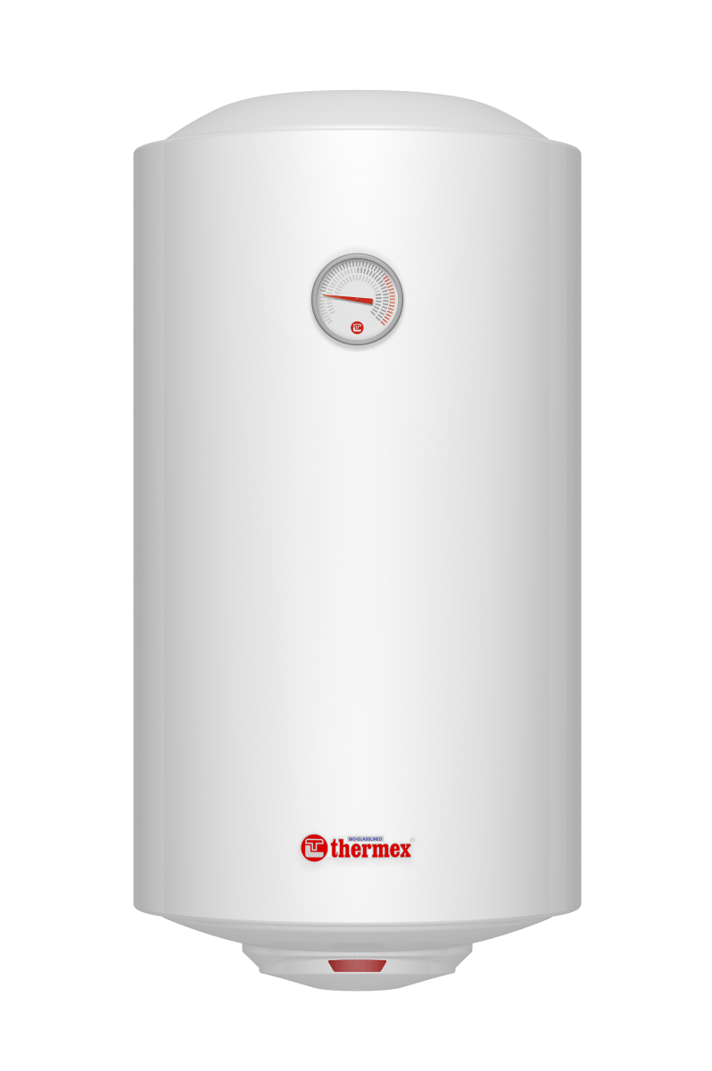 Водонагреватель 50 л Thermex TitaniumHeat 50 V Slim электрический, настенный, вертикальный, накопительный тип, 1.5 квт, 722х378х365 мм, 230 в, (цвет белый, круглая), с нижней подводкой