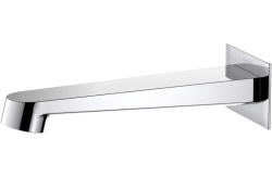 Излив Aquatek Оберон для ванны, длина 183 мм хром, латунь, встраиваемый/встроенный