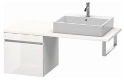 Тумба/шкафчик для консоли/столешницы Duravit DuraStyle под раковину 50х54,8х51,2 см, подвесная, ДСП, цвет: белый глянец, 1 выдвижной ящик, прямоугольная