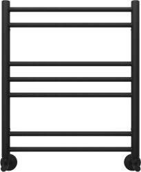 Полотенцесушитель Aquatek Либерти водяной П7 500х600 мм черный муар, нержавеющая сталь, лесенка, подключение нижнее