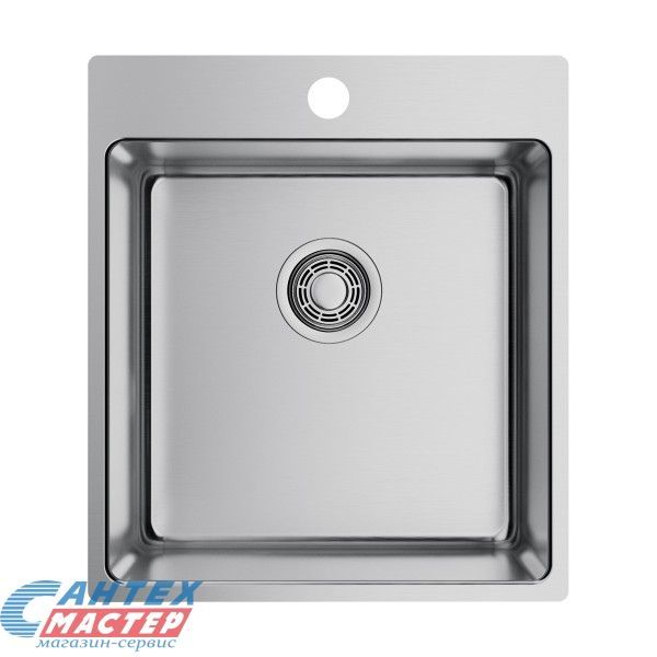 Мойка Omoikiri Amadare 45-IN , 450х50,5 см, врезная, нержавеющая сталь, квадратная, цвет серебристый, отверстие под смеситель, слив-перелив, для кухни, прямая, встроенная Мойка Omoikiri Amadare 45-IN , 450х50,5 см, врезная, нержавеющая сталь, квадратная, цвет серебристый, отверстие под смеситель, слив-перелив, для кухни, прямая, встроенная
