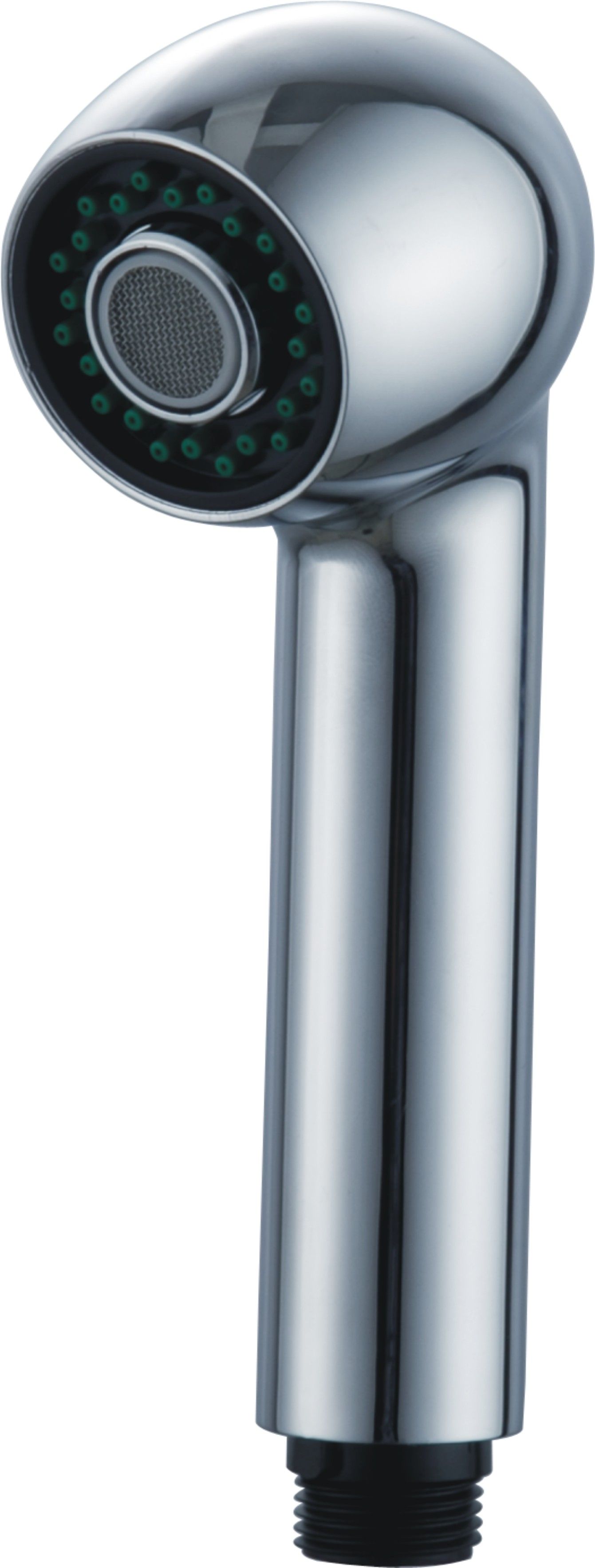 Лейка душевая HAIBA выдвигающаяся настенная, круглая, с 1 режимом, хромированная/пластмассовая, ручная, для душа/ванной