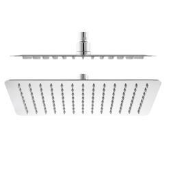 Верхний душ RGW Shower Panels SP-84,  потолочный монтаж, прямоугольный, с 1 режимом, размер 30х20 см, нержавеющая сталь, цвет: хром, для душа/ванной
