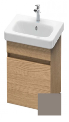 Тумба/шкафчик для консоли/столешницы Duravit DuraStyle под раковину 30х54,8х51,2 см, подвесная, ДСП, цвет: дуб европейский/базальт, 1 выдвижной ящик, прямоугольная