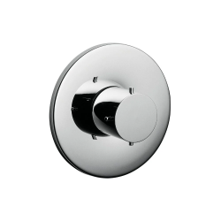 Вентиль Axor Starck 1/2", 3/4" запорный, скрытого монтажа, настенный, круглый, латунь, цвет: хром, керамический, встраеваемый/встроенный, для встраиваемых систем