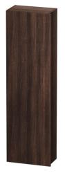 Пенал Duravit DuraStyle, 40x24x140 см, подвесной, (левый), с дверцей, с полкой, со стеклянными полками, цвет: каштан темный, в ванную комнату