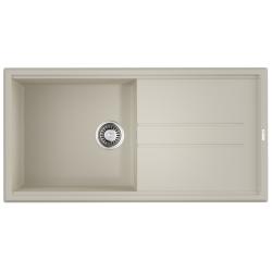 Мойка кухонная Omoikiri Tedori-100-EV, 51х100 см, врезная, из искусственного гранита (Tetogranit), прямоугольная, цвет эверест, без отверстия под смеситель, с крылом, оборачиваемая, слив-перелив, врезная в столещницу, для кухни