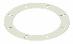 Прокладка фланца Okseler D100 белая, пвх