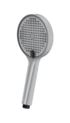 Душевая лейка IDDIS Aiger круглая, 4 режима, размер 120 мм, ABS-пластик, цвет хром матовый/темно-серый, для душа/ванной AIG4FBCi18