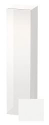 Пенал Duravit DuraStyle, 40x36x180 см, подвесной, (левый), с дверцей, с полкой, со стеклянными полками, цвет: белый глянец/белый матовый, в ванную комнату