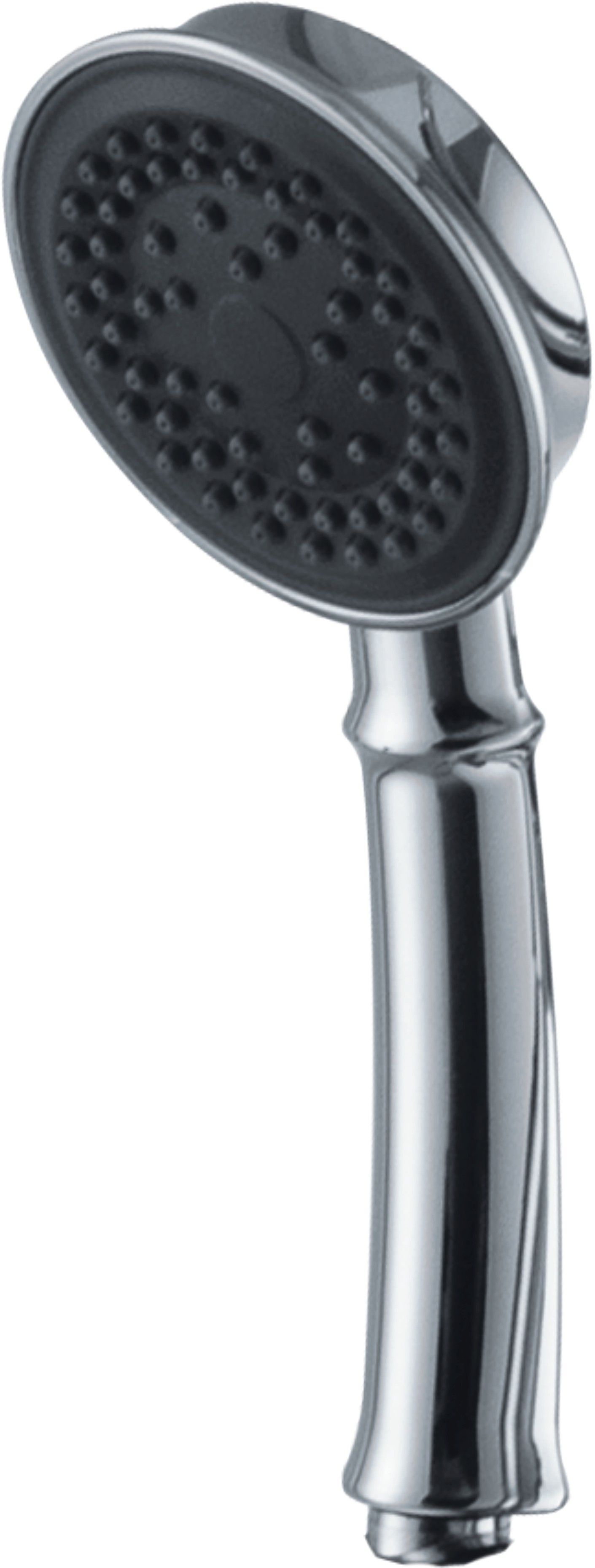 Лейка душевая HAIBA настенная, круглая, с 1 режимом, хромированная/пластмассовая, ручная, для душа/ванной