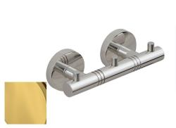 Вешалка Сунержа Каньон 3 крючка L 142, для полотенцесушителя, нержавеющая сталь, цвет золото