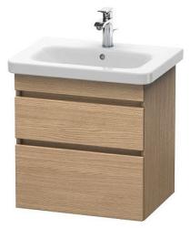 Тумба/шкафчик для консоли/столешницы Duravit DuraStyle под раковину 30х54,8х51,2 см, подвесная, ДСП, цвет: дуб европейский, 2 выдвижных ящика, прямоугольная
