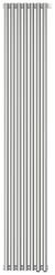 Радиатор отопления Сунержа Эстет-00 EU50 1800х315 7 секций, цвет сатин, нижнее подключение, нержавеющая сталь, трубчатый