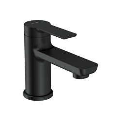 Смеситель для раковины/умывальника Cersanit Vibe однорычажный, неповоротный, длина 110 мм, латунь, цвет черный