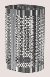 Экономайзер DN150 L900 мм Теплодар Профи, защитно-декоративный элемент дымохода, из нержавейки (0.8 мм, AISI 439)