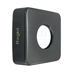 Отражатель Raglo R599.07.09, цвет графит, пара, для смесителя, нержавеющая сталь, квадратная