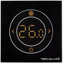 Терморегулятор электронный Теплолюкс Solus Zen Wi-Fi 16 А (3,6 кВт), цвет черный/черный, сенсорный, для управления теплым полом 100000379400