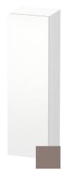 Пенал Duravit DuraStyle, 40x36x180 см, подвесной, (правый), с дверцей, с полкой, со стеклянными полками, цвет: базальт/белый матовый, в ванную комнату