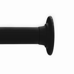 Карниз для ванны IDDIS Elegante угловой, цвет черный, алюминий, 90-180 см 060A200i14