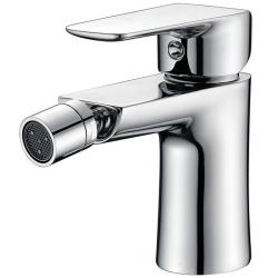 Смеситель для биде Excellent Clever, однорычажный, неповоротный, длина излива 113 мм, керамический картридж, латунь, цвет хром