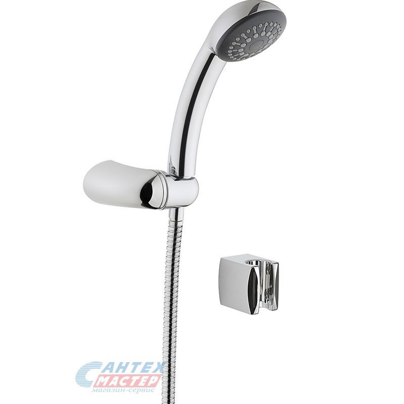 Душевой гарнитур Vitra Nano 1F лейка/шланг/крепления хром A45697EXP