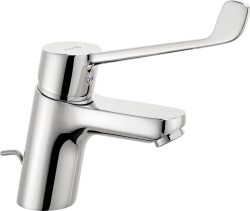 Смеситель для раковины/умывальника KLUDI PURE&EASY однорычажный, неповоротный, длина излива 120 мм, латунь, цвет хром