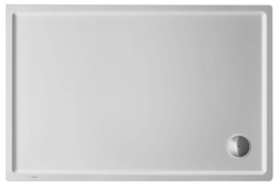 Душевой поддон Duravit Starck Slimline 120х90х5 см, акриловый, белый, без антискольжения, (без установочного комплекта, без экрана, без слива), прямоугольный