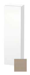 Пенал Duravit DuraStyle, 40x24x140 см, подвесной, (левый), с дверцей, с полкой, со стеклянными полками, цвет: лен/белый матовый, в ванную комнату