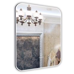 Зеркало Azario Glory, 60х80 см, с LED/ЛЕД-подсветкой, с диммером, прямоугольное, выключатель сенсорный, для ванны, навесное/подвесное/настенное