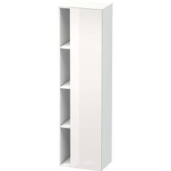 Пенал Duravit DuraStyle, 50x36x180 см, подвесной, (правый), с дверцей, с закрытыми/открытыми полками, цвет: белый глянец/белый матовый, в ванную комнату