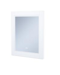 Зеркало IDDIS Oxford, 60х70х40 см, с LED/ЛЕД-подсветкой, прямоугольное,  с антизапотеванием, выключатель сенсорный, для ванны, навесное/подвесное/настенное