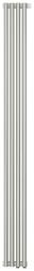 Радиатор отопления Сунержа Эстет-00 EU50 1800х180 4 секции, нижнее подключение, нержавеющая сталь, трубчатый