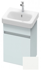 Тумба/шкафчик для консоли/столешницы Duravit DuraStyle под раковину 30х54,8х51,2 см, подвесная, ДСП, цвет: светло-голубой/белый матовый, 1 выдвижной ящик, прямоугольная