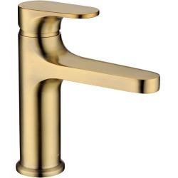 Смеситель для раковины/умывальника Boheme Spectre, однорычажный, неповоротный, керамический, длина излива 127 мм, латунь, цвет бронза