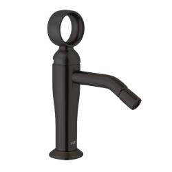 Смеситель для биде Webert Opera, для унитаза/биде, однорычажный, неповоротный, длина 125 мм, латунь, цвет черный