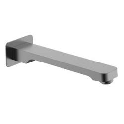 Излив Raglo R473.60.09 для ванны, длина 209 мм цвет графит, латунь, встраиваемый/встроенный, настенный