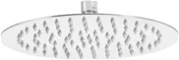 Верхний душ Deante Floks, 250х250 мм, на потолок, сталь, круглый, с 1 режимом/тропический душ, цвет хром, стальной