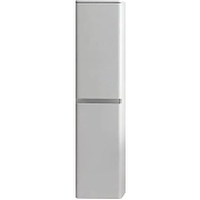 Пенал BelBagno Energia-N, 40х34х170 см, подвесной, левый, 2 распашные двери/стеклянные полки внутри, механизм доводчика, цвет белый глянцевый, в ванную комнату, левосторонний
