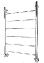 Полотенцесушитель Двин 100/60 1"-1/2" К1, водяной универсальное подключение, нержавеющая сталь, настенный, форма лесенка, цвет хром полированный