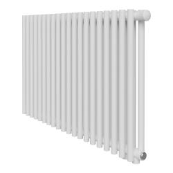 Радиатор Royal Thermo Shift R22 VC2050 стальной 2 трубчатый, 16 секций, нижнее подключение, для отопления квартиры, дома, водяные, мощность 992 Вт, настенный, цвет белый RAL9016