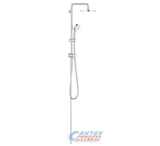 Душевой гарнитур Grohe New Tempesta Cosmopolitan System 200 с переключателем, штанга 600 мм  хром 27394002