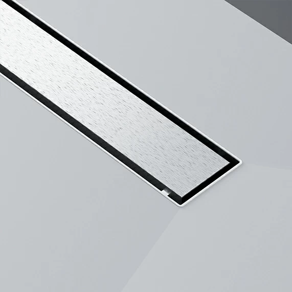 Душевой трап (лоток) AM.PM MasterFlow 700 мм комбинированный затвор со стальной матовой решеткой, под плитку, выходная труба 40/50 мм, линейный