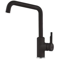 Смеситель для кухни/мойки Franke Urban, однорычажный, поворотный, керамический картридж, высокий, длина излива 210 мм, латунь, цвет оникс